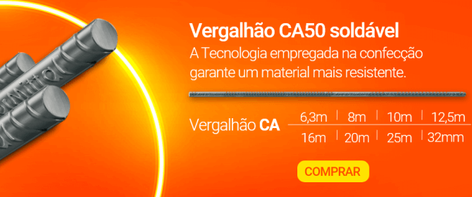 Em algumas regiões esse produto pode ser também chamado de: varão de aço, barra de aço, barra de ferro para construção ou apenas ferro de construção.